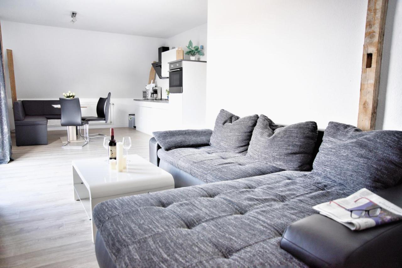 Ostseeferienhaus Oberes Apartment Mönkebude エクステリア 写真